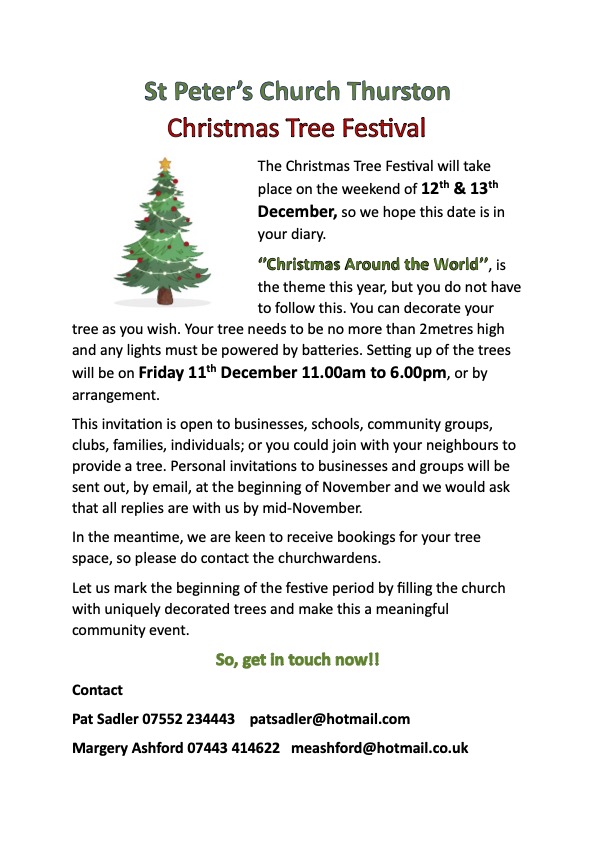 Christmas Tree Festival 2026 Nov Newsletter copy