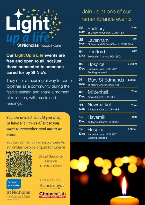 Light up a Life A4 poster 2025 1