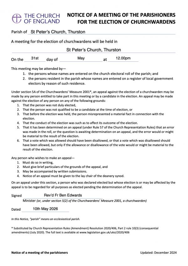 Notice of a meeting of the parishioners SPs copy 2